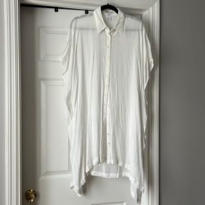 L*SPACE white swimsuit coverup